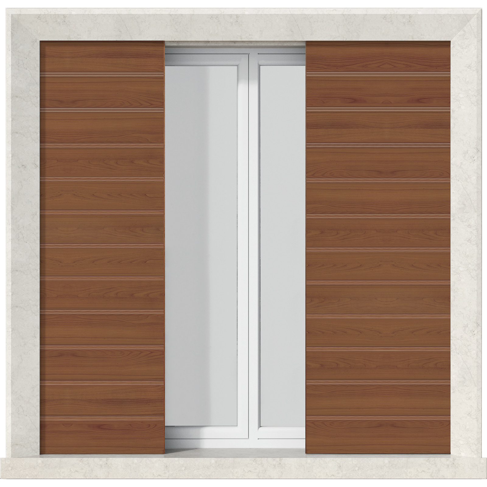 dettaglio oscurante scuro ante scorrevoli